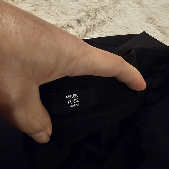 Express Black Wide Leg Women's Pants - Picture 7 of 7